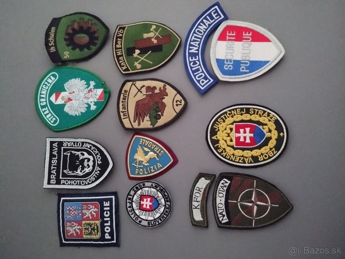 Nasivky policajne vojenske