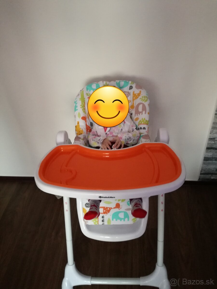Detská jedálenská stolička