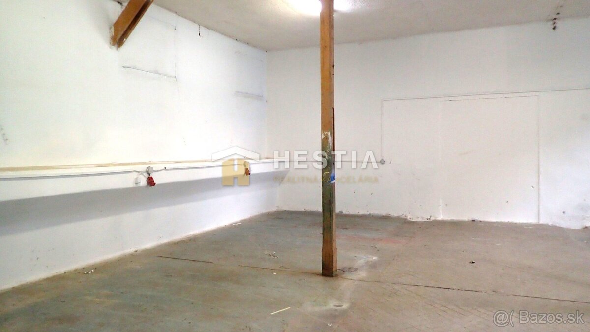 Hala na prenájom 400 m2 - priemyselná zóna