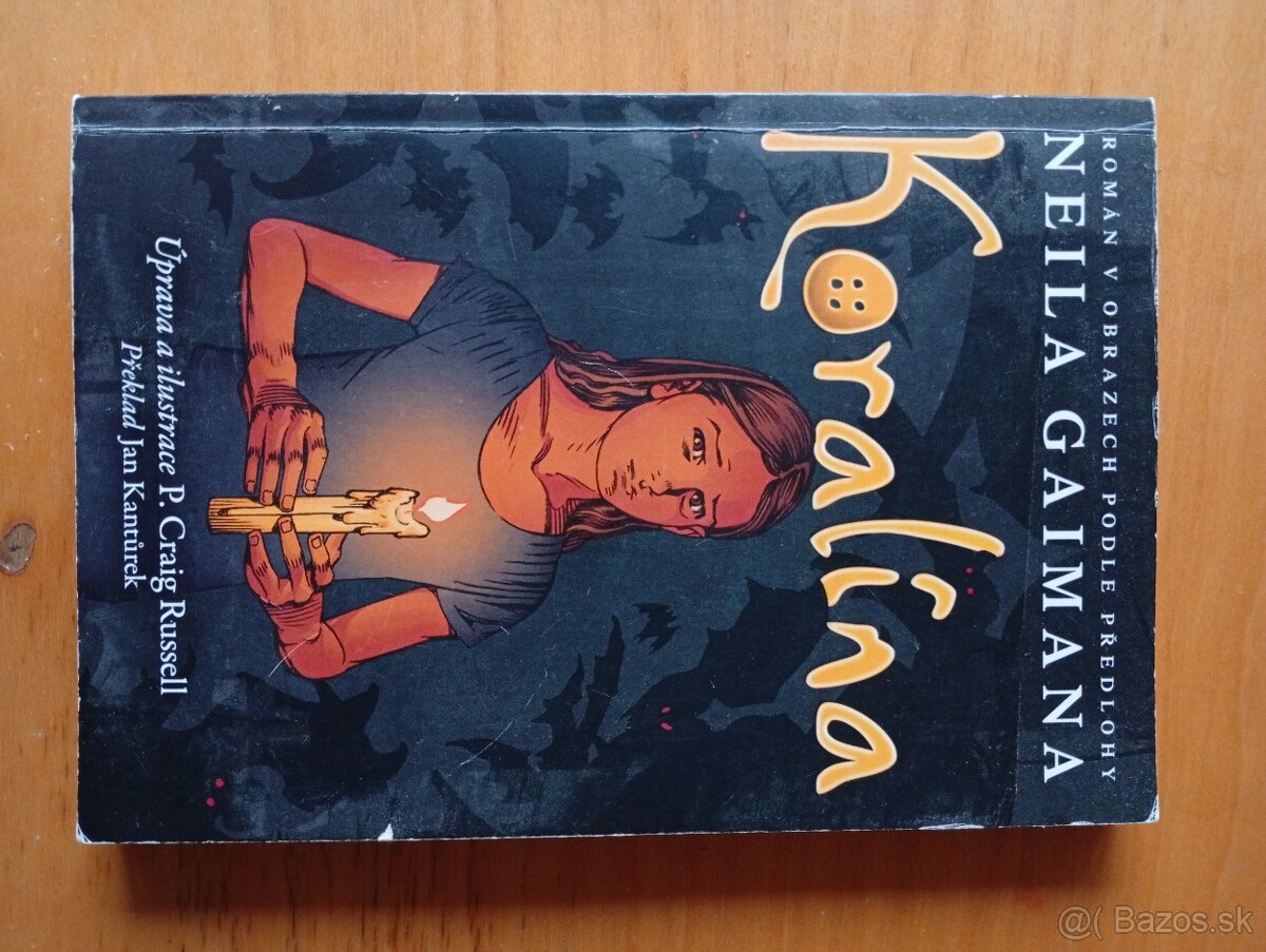 Koralína - román v obrazoch Neil Gaiman