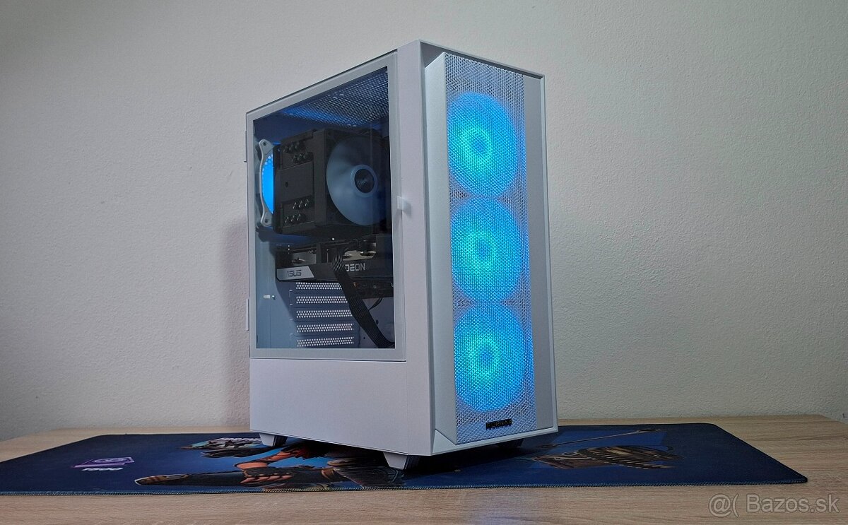 Hráčske pc 20jadro i7 14700K/NVME/32GB DDR4/RX6650XT 8GB