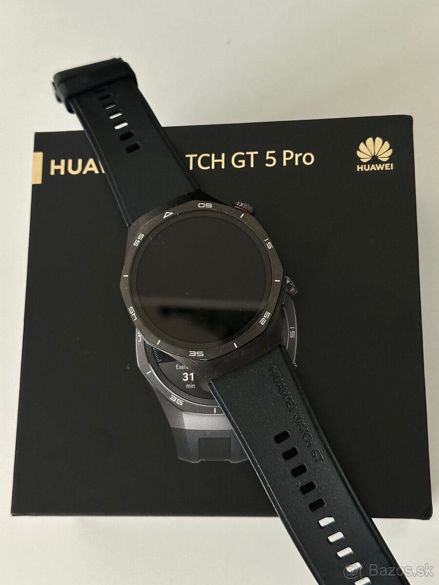 Huawei smart watch gt 5 pro 46mm v záruke
