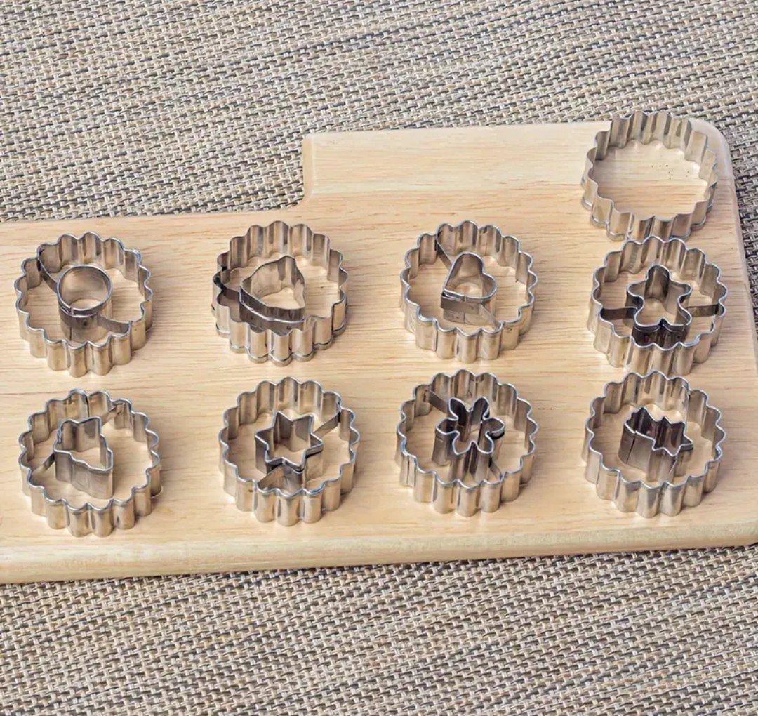 Sadá vykrajovačiek