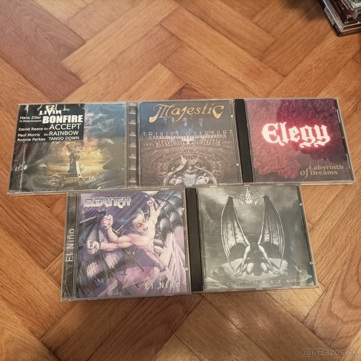 CD prog, heavy, death, black metal