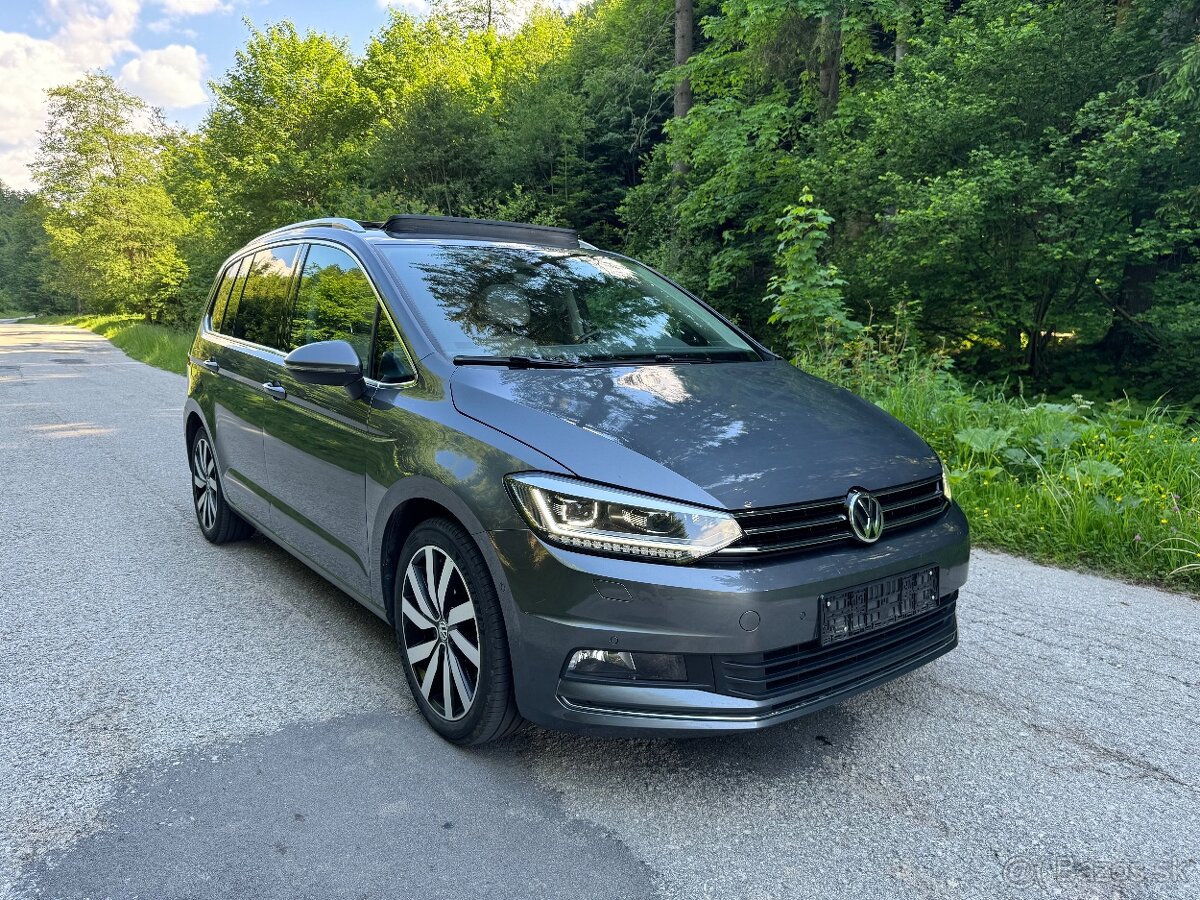 Volkswagen Touran 2.0 TDI 140kW DSG, 7 miest, Top výbava