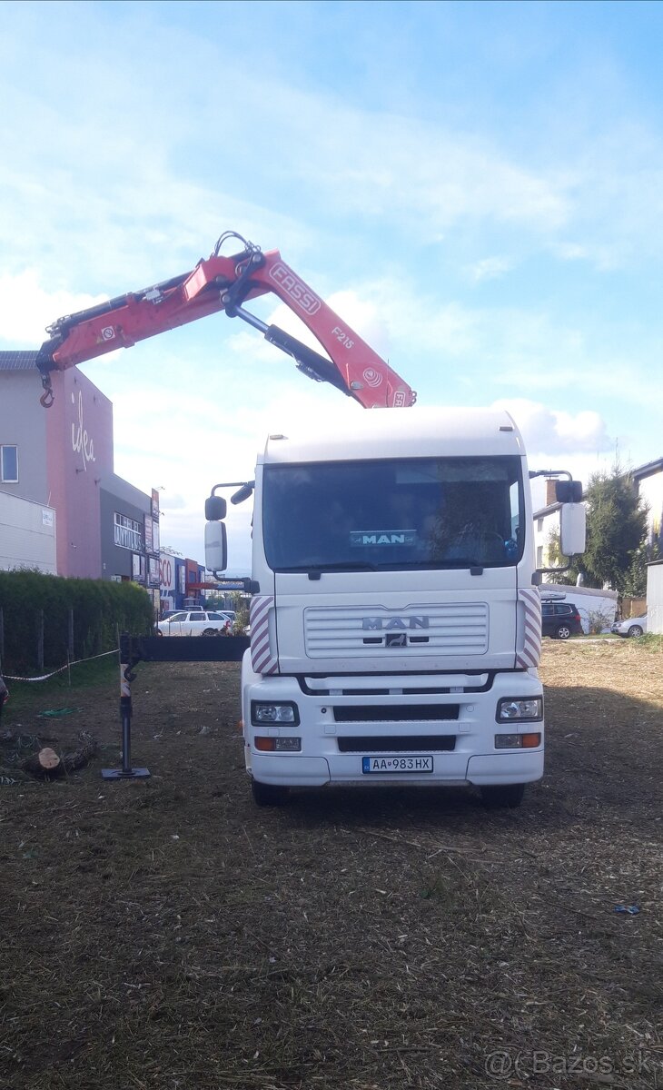 MAN TGA 26.410 s hydraulickou rukou Fassi