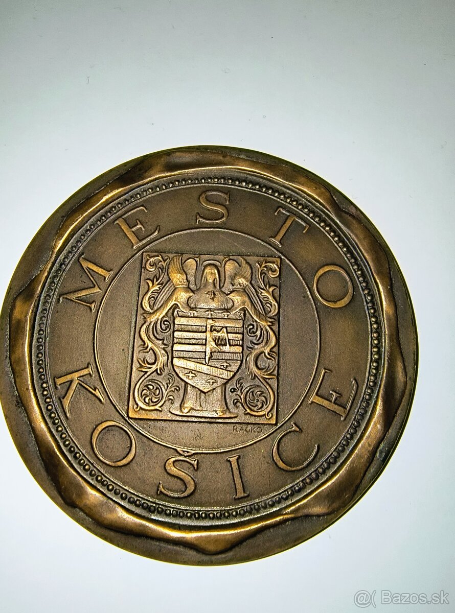 Pamätná medaila autor Racko