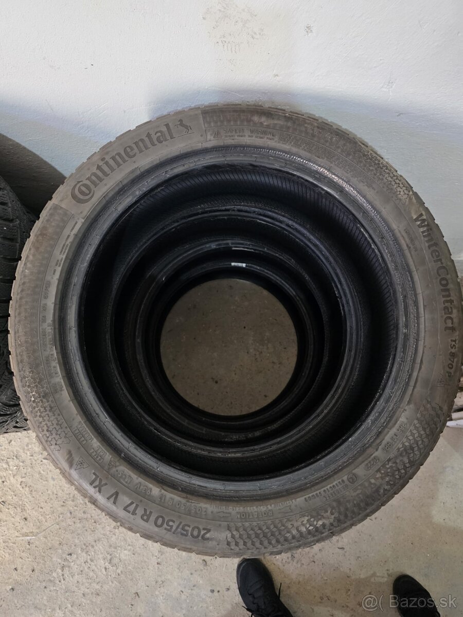 Zimne pneu 205/50r17