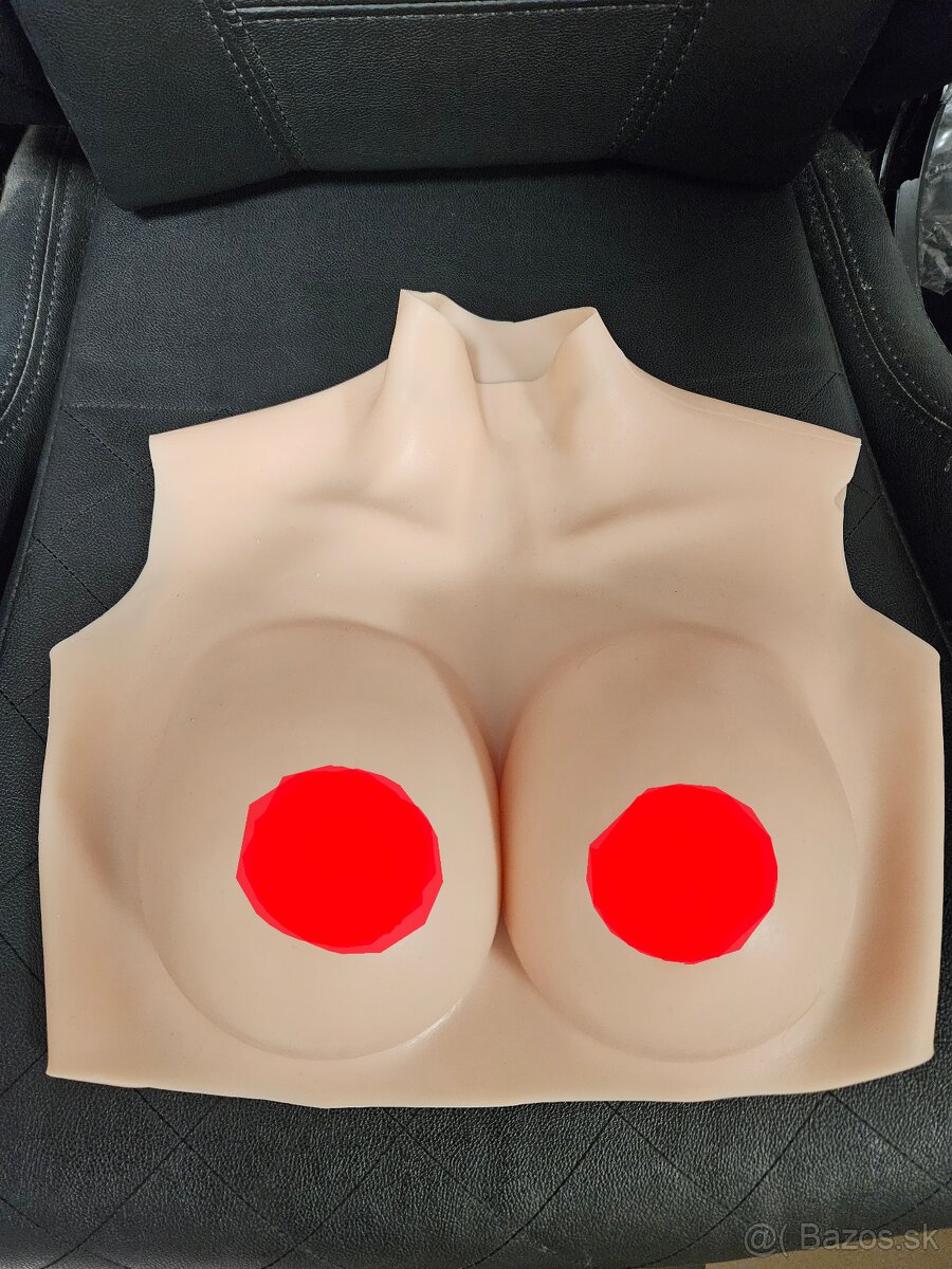 Silikónový breastplate – veľkosť D  / 2.5 kg – nový