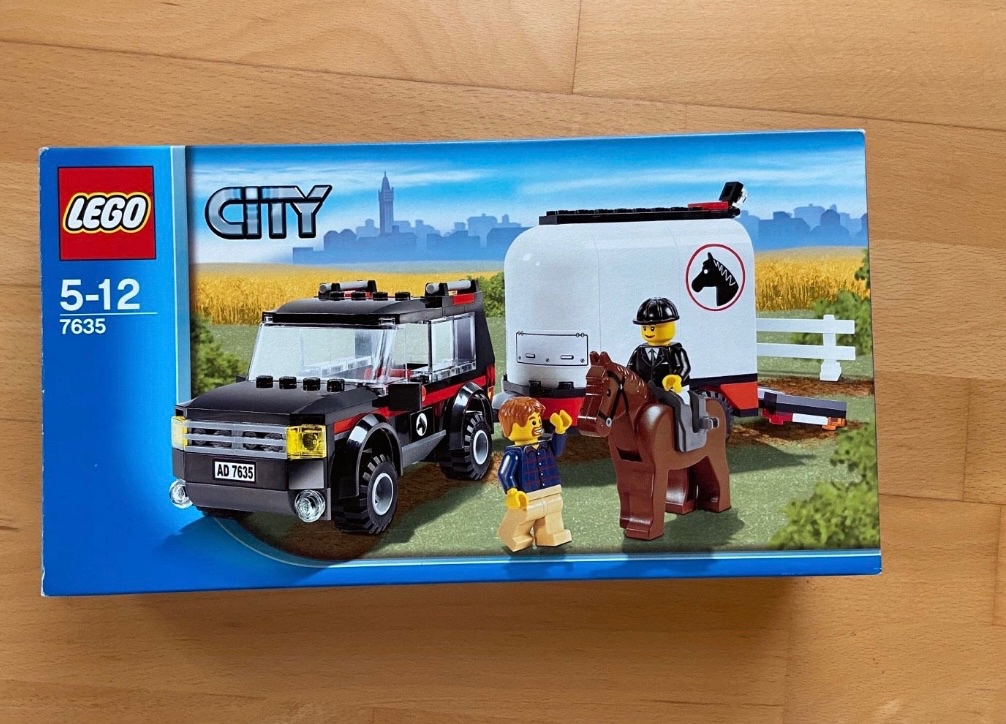 7635 Lego City - terénne auto s prívesom pre kone