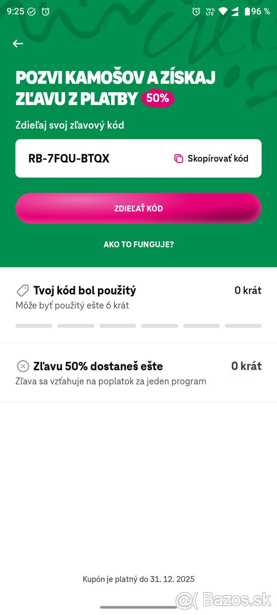 Zľavový kód 50% - SWIPE Telekom