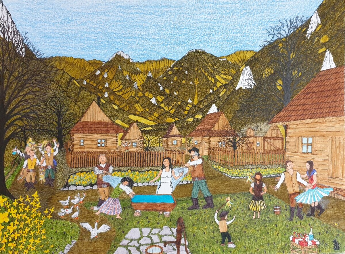 Obraz technická kresba