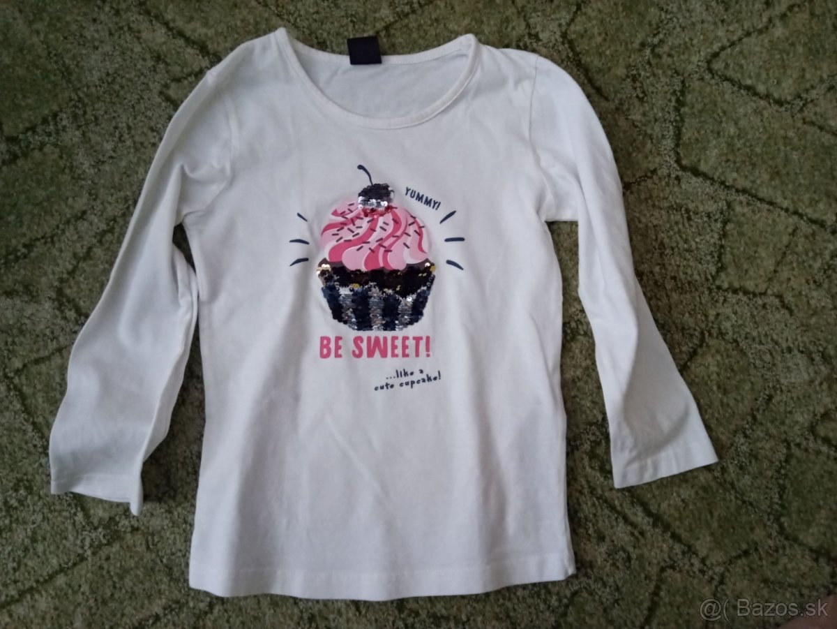 Predám tričko biele
