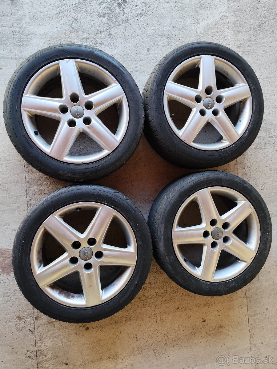 Predám ALU disky Audi 5x112 R17