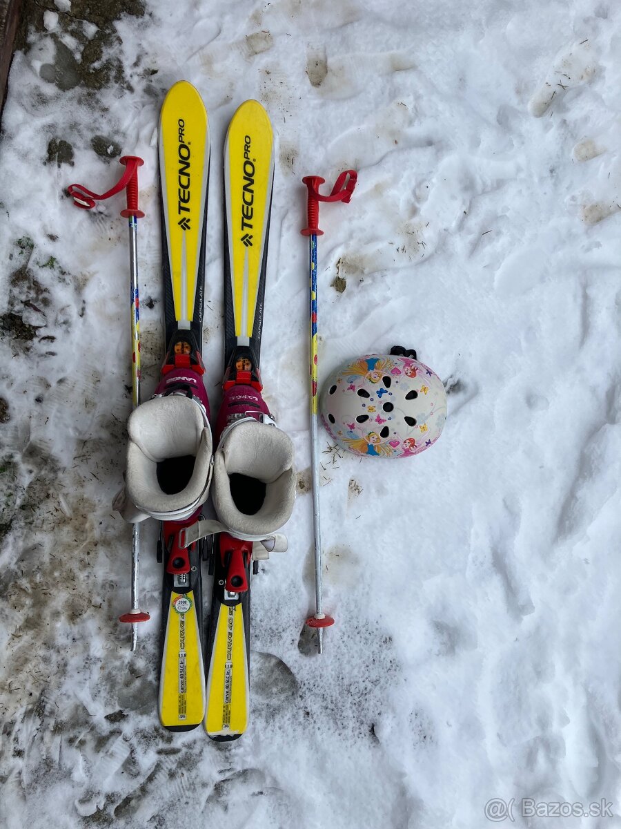 Detské lyže 118cm set