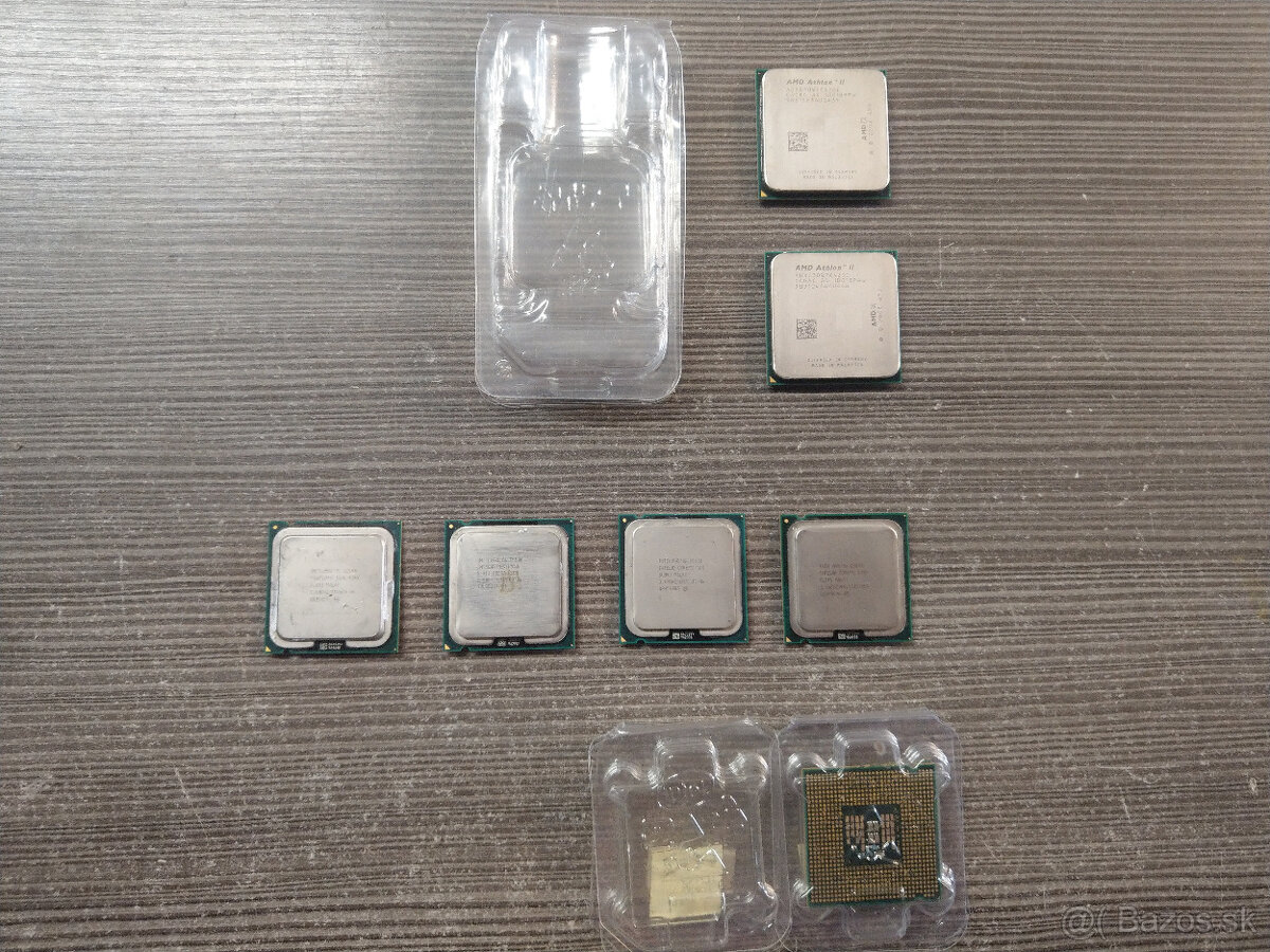Procesory Intel, AMD (E8400 Q8400 X2 X3 435 X4 630 635 840)