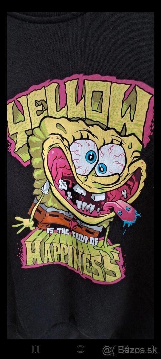 Mikina H&M veľkosť 158 SpongeBob.