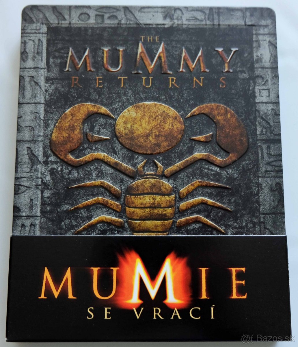 BLU-RAY STEELBOOK Múmia sa vracia