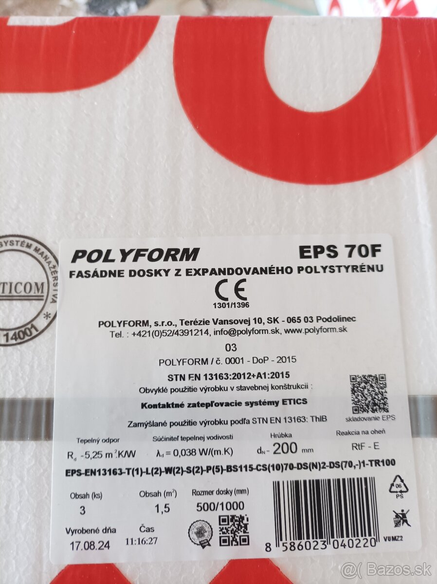 Fasády polystyren