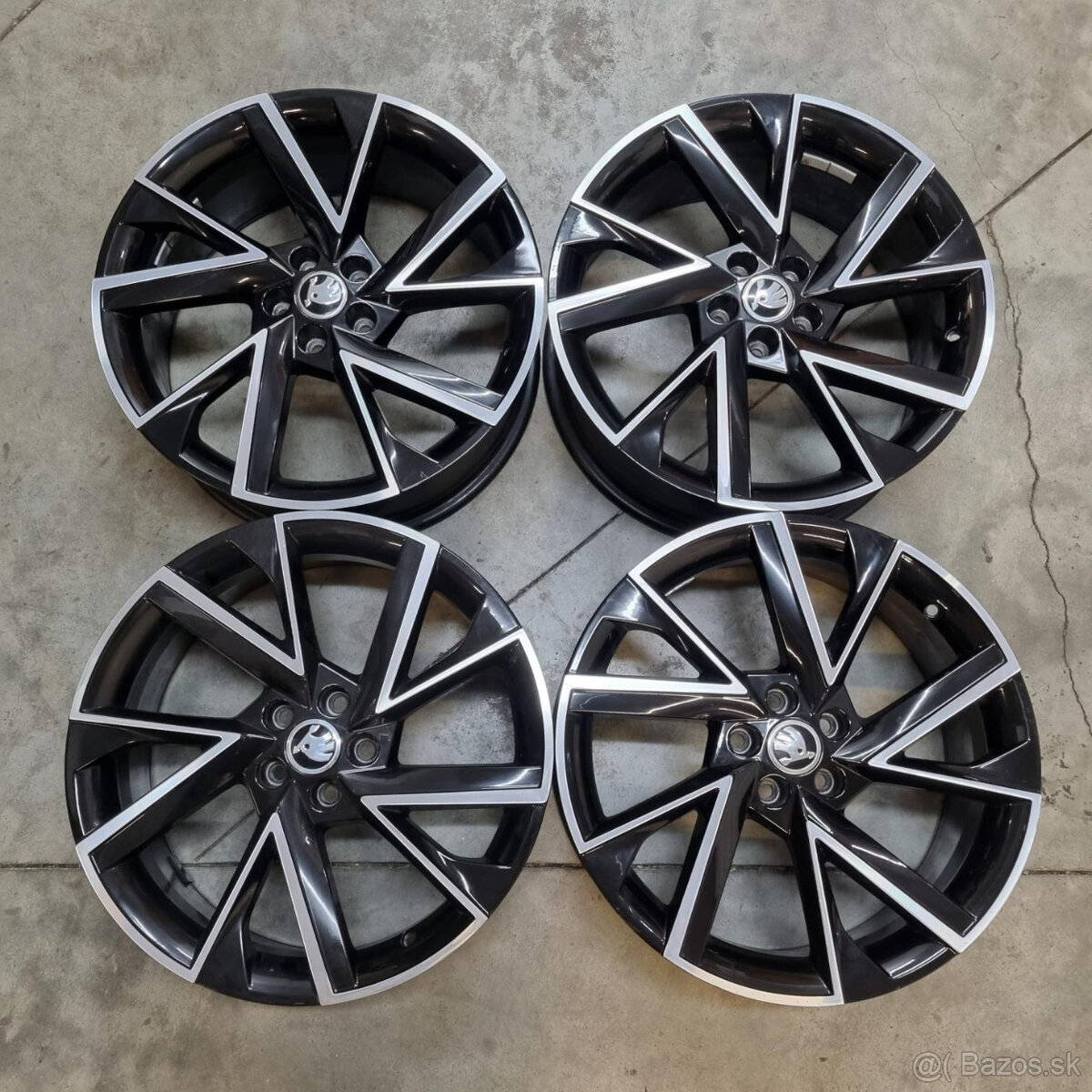 Škoda hliníkové disky 5x100 R18 7J ET39