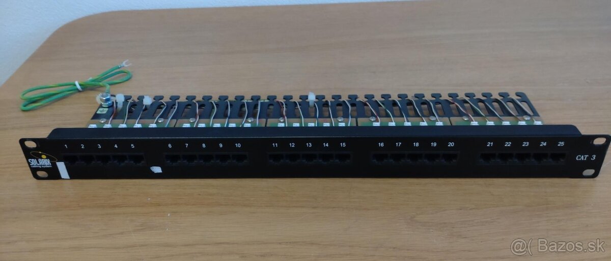 Predám panel Cat3 a Optickú vaňu ST