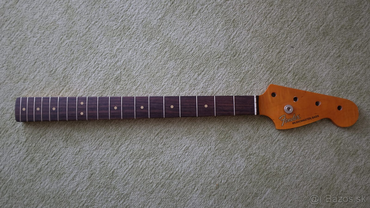 FENDER musicmaster bass neck