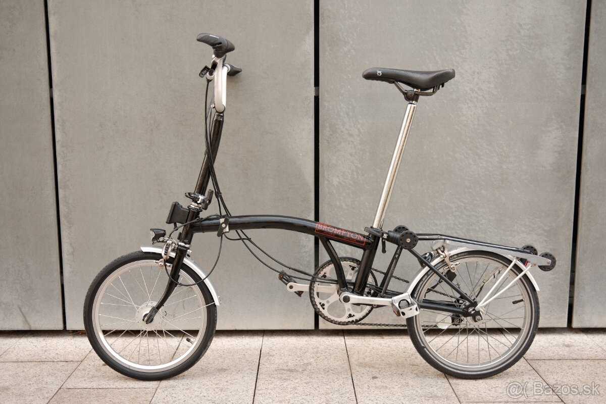 Predám skladací bicykel Brompton MK2 (BS6102), 3-speed