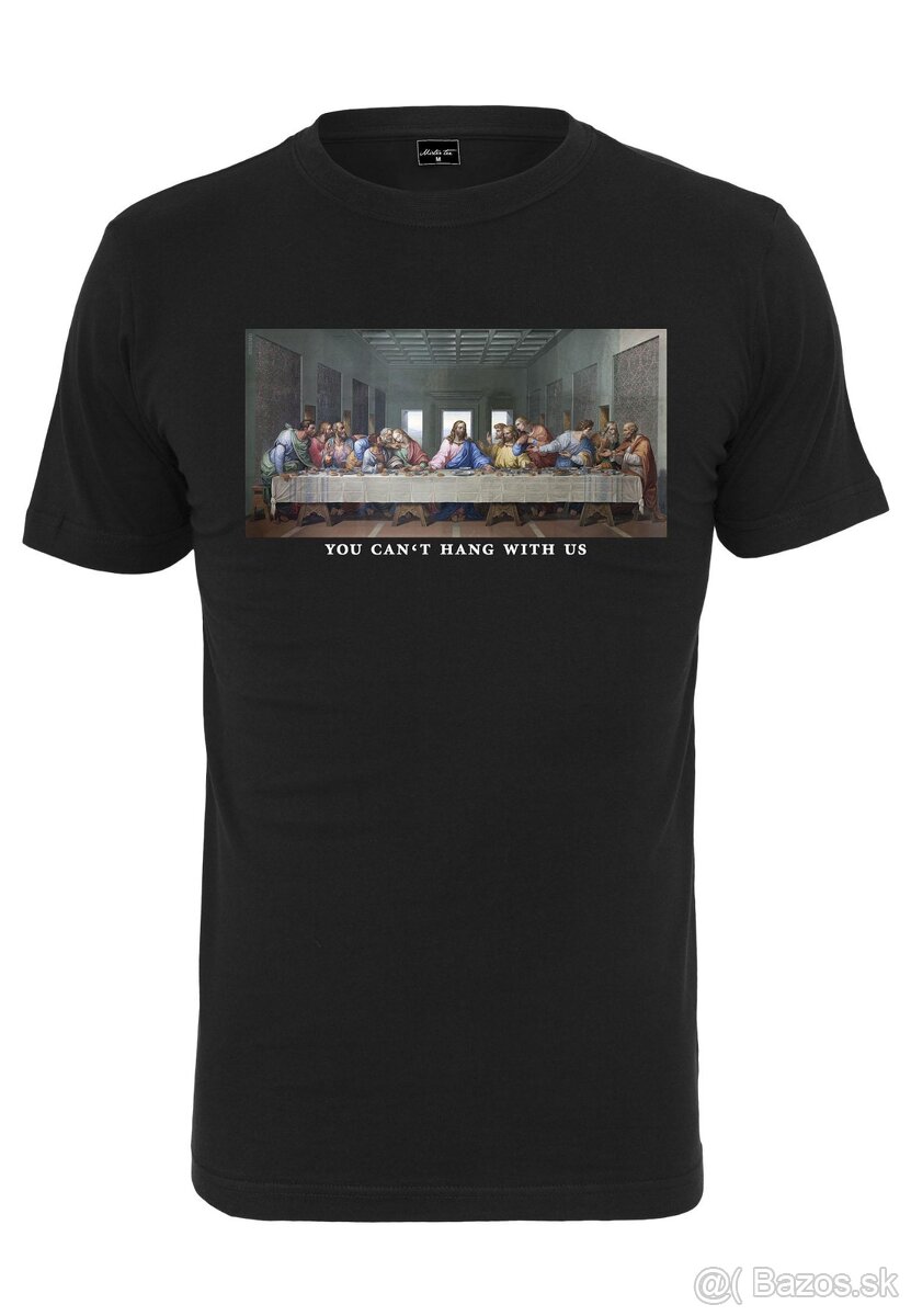 Nové Pánske tričko Can´t Hang With Us Tee black veľkosť XS
