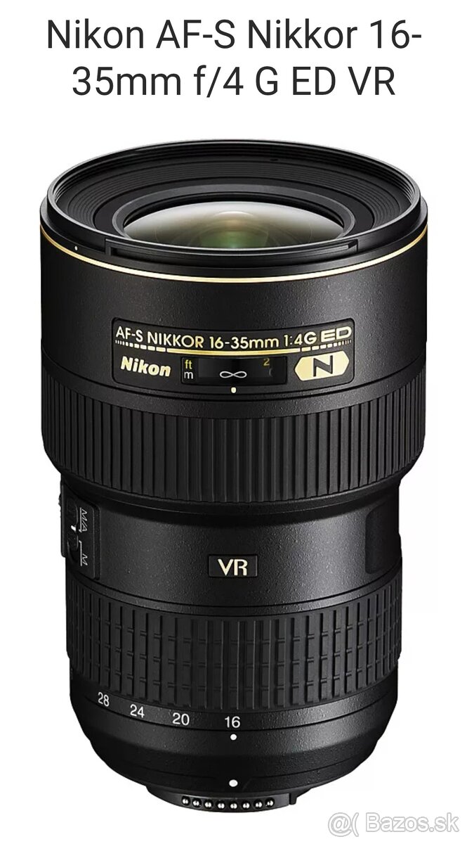 Nikkor 16-35 mm/f4