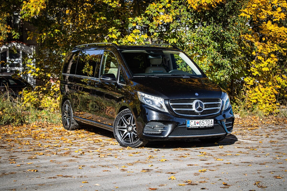V250d 4matic AMG, webasto, distronic, chladnička,odpočet