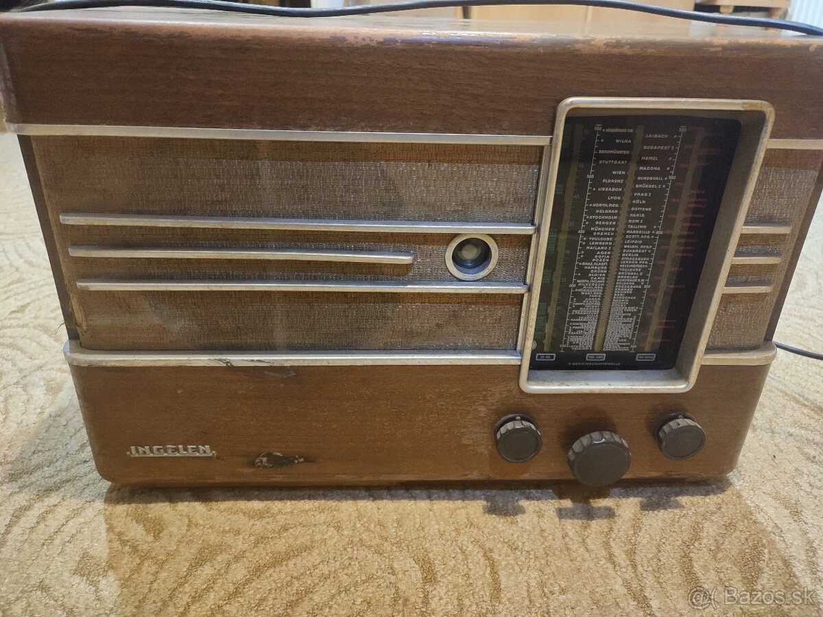 Nemecké rádio 1938 INGELEN