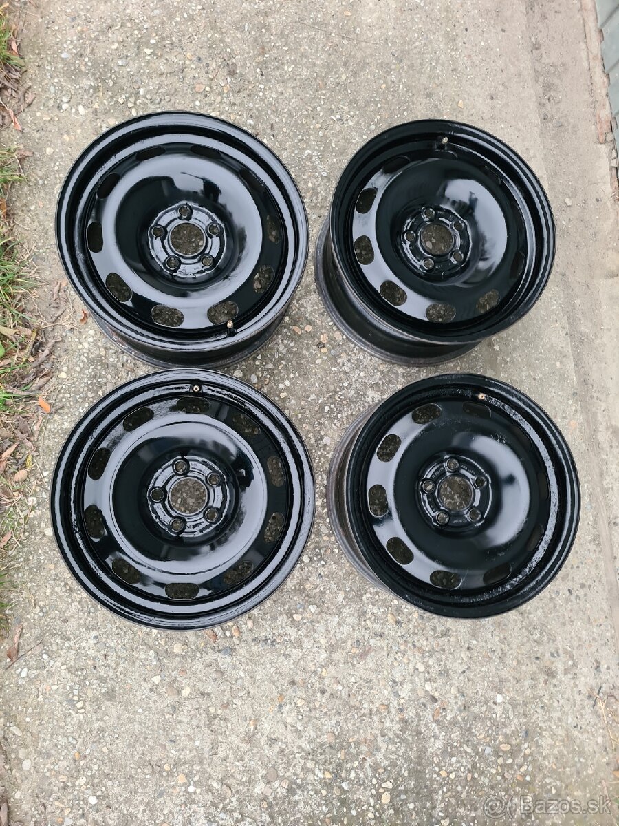 Plechove disky 5x100mm 15stky