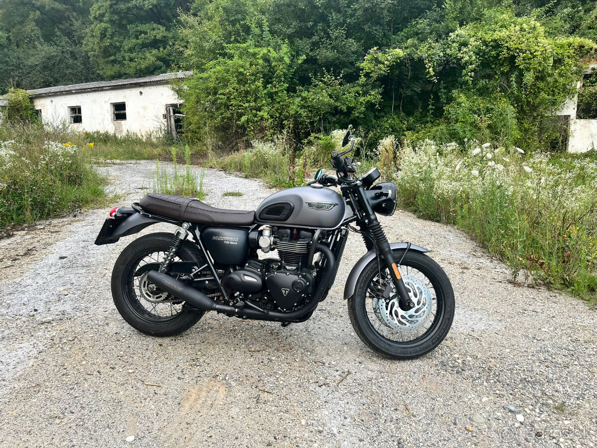 2019 Triumph Bonneville T120 Black kupovaný na SR