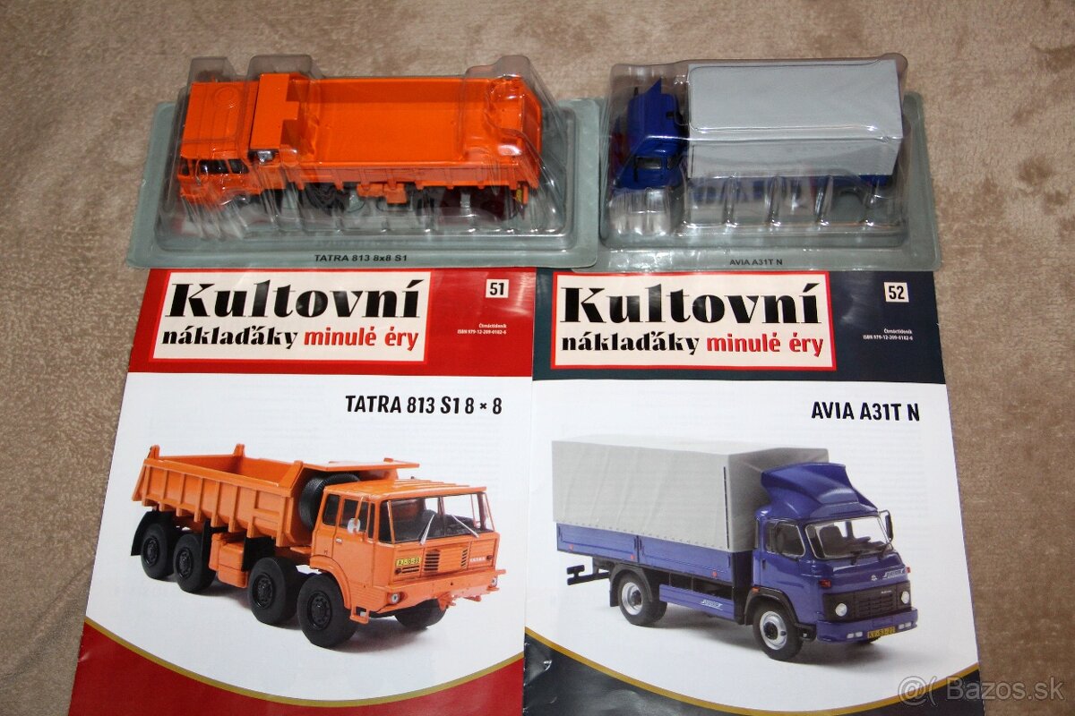 Kultové nákladné vozidlá CZ DeAgostini 1:43