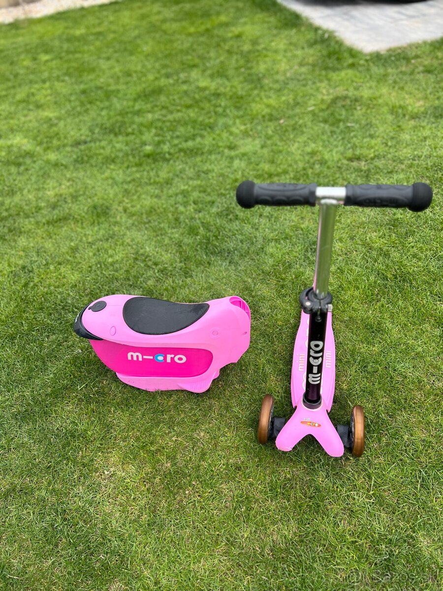 Detská kolobežka micro mini 2v1 deluxe