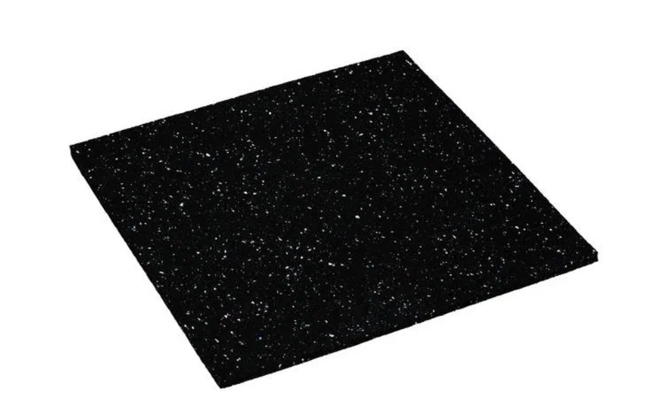 gumová podlaha ( podložka) do fitness 1x1,6mx10mm