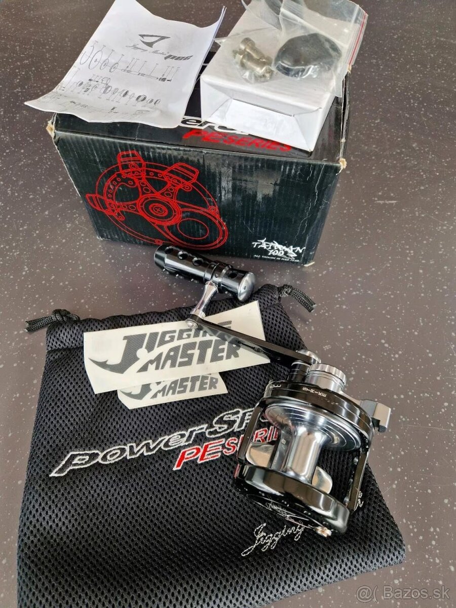 Jigging Master PE 6 RH multi navijak Nórsko , Island