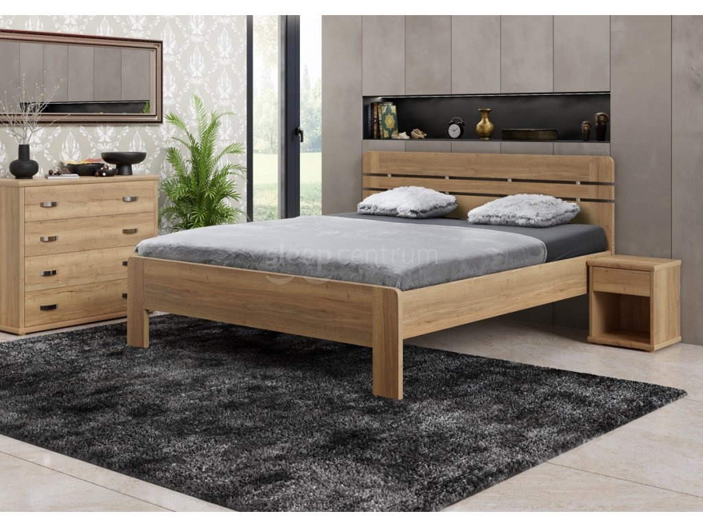 Posteľ ELLA LUX+ 2x nočný stolik