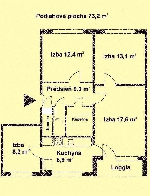 novo zrekonštruovaný 4 izb. byt, Poloreckého ul.