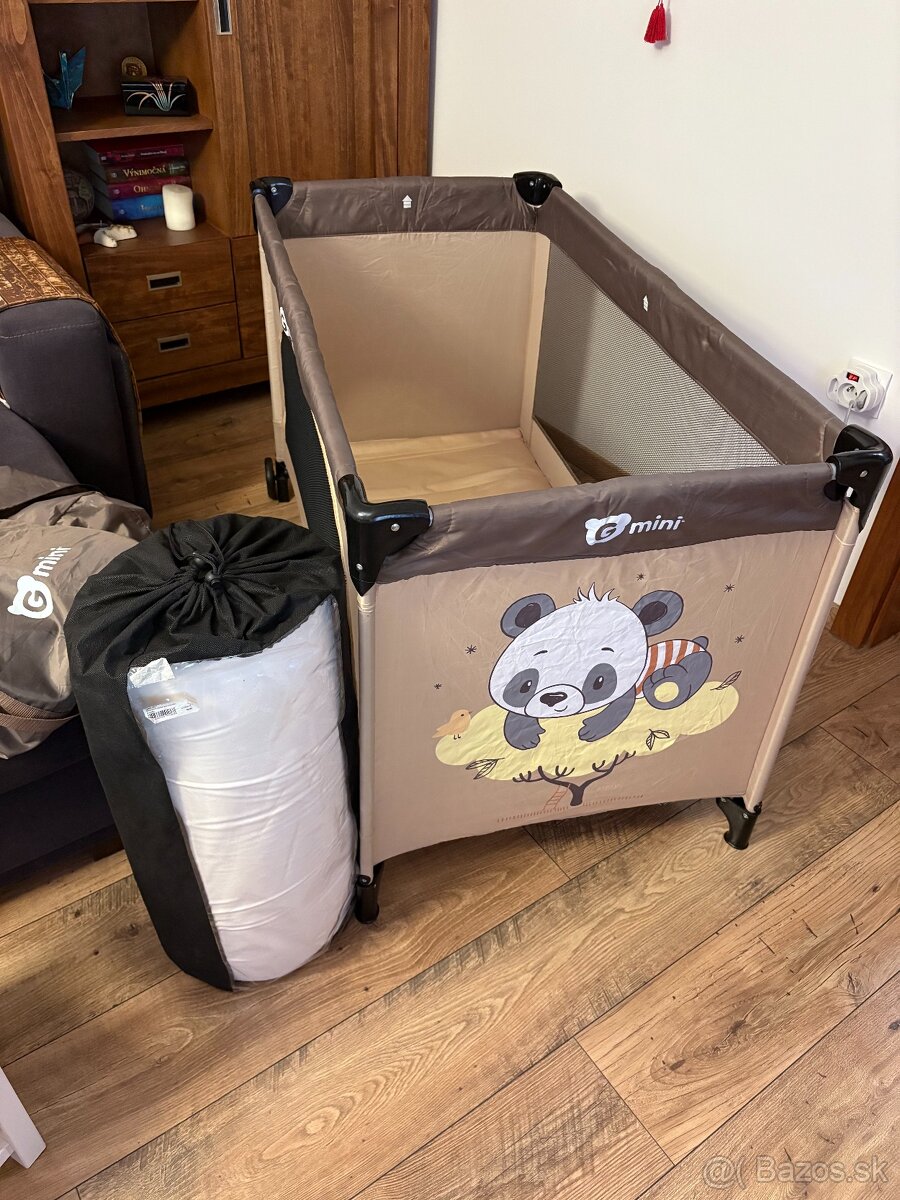 🛏 Cestovná postieľka + skladací matrac Chicco 🛏