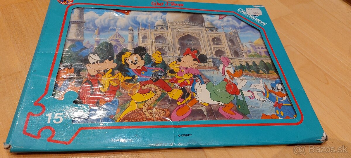 Detské puzzle Mickey Mouse