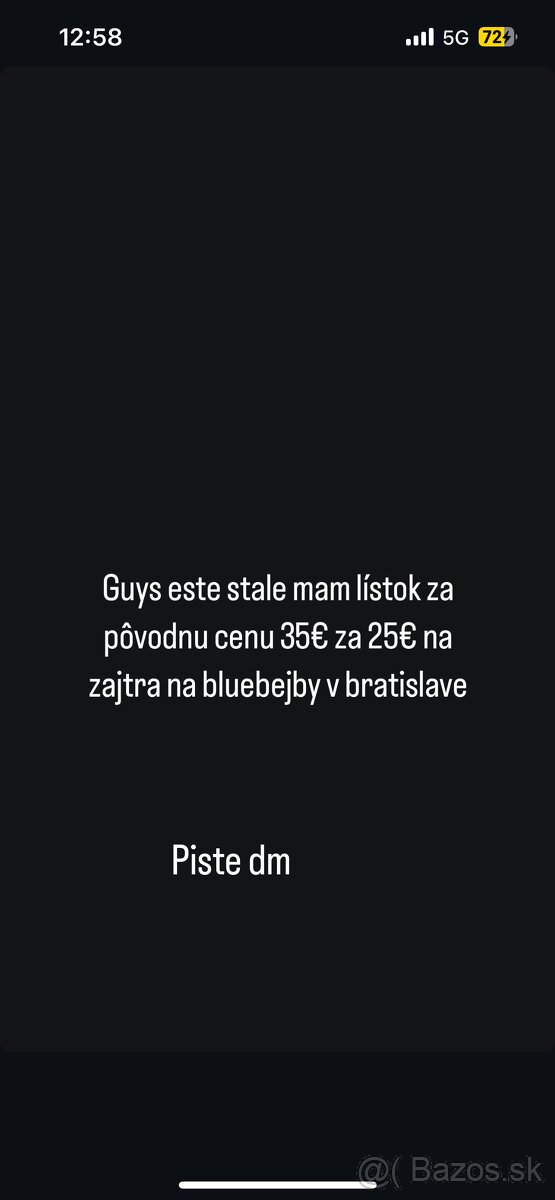 Shimi a Saul bluebejby lístok