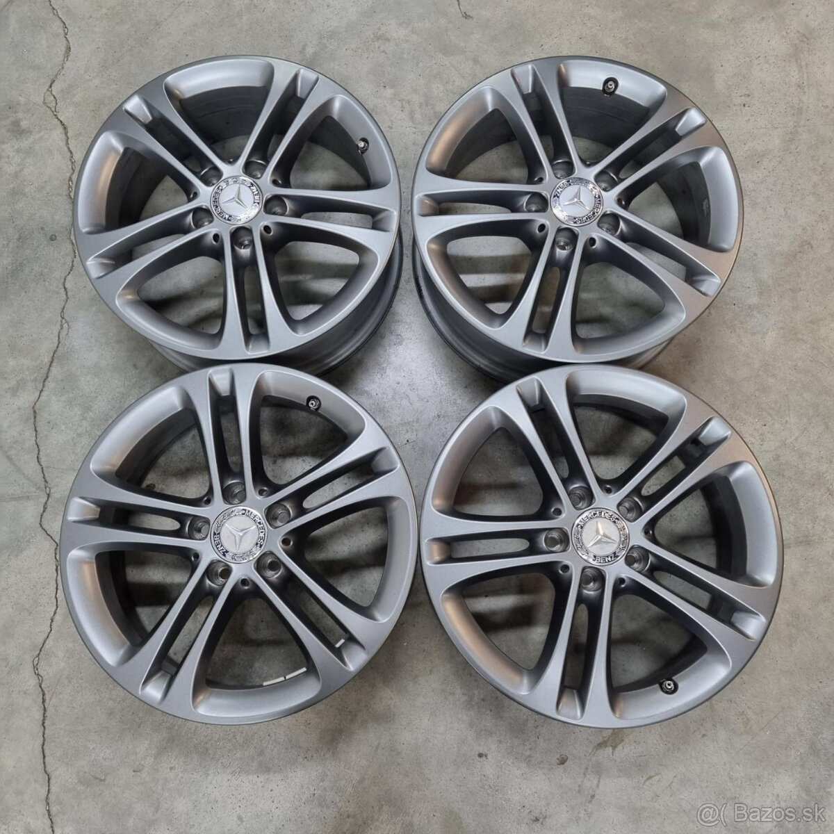 Mercedes hliníkové disky 5x112 R17 6,5J ET44