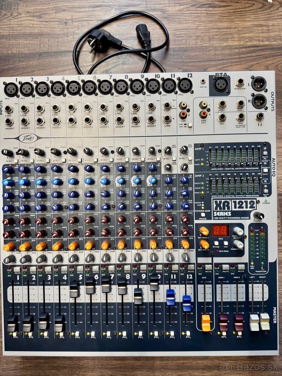 Mix Peavey XR1212