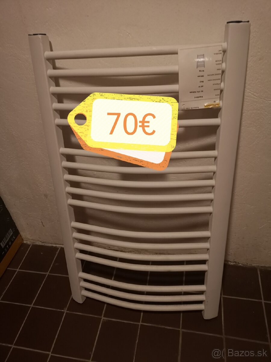Novy, radiator do kupelne