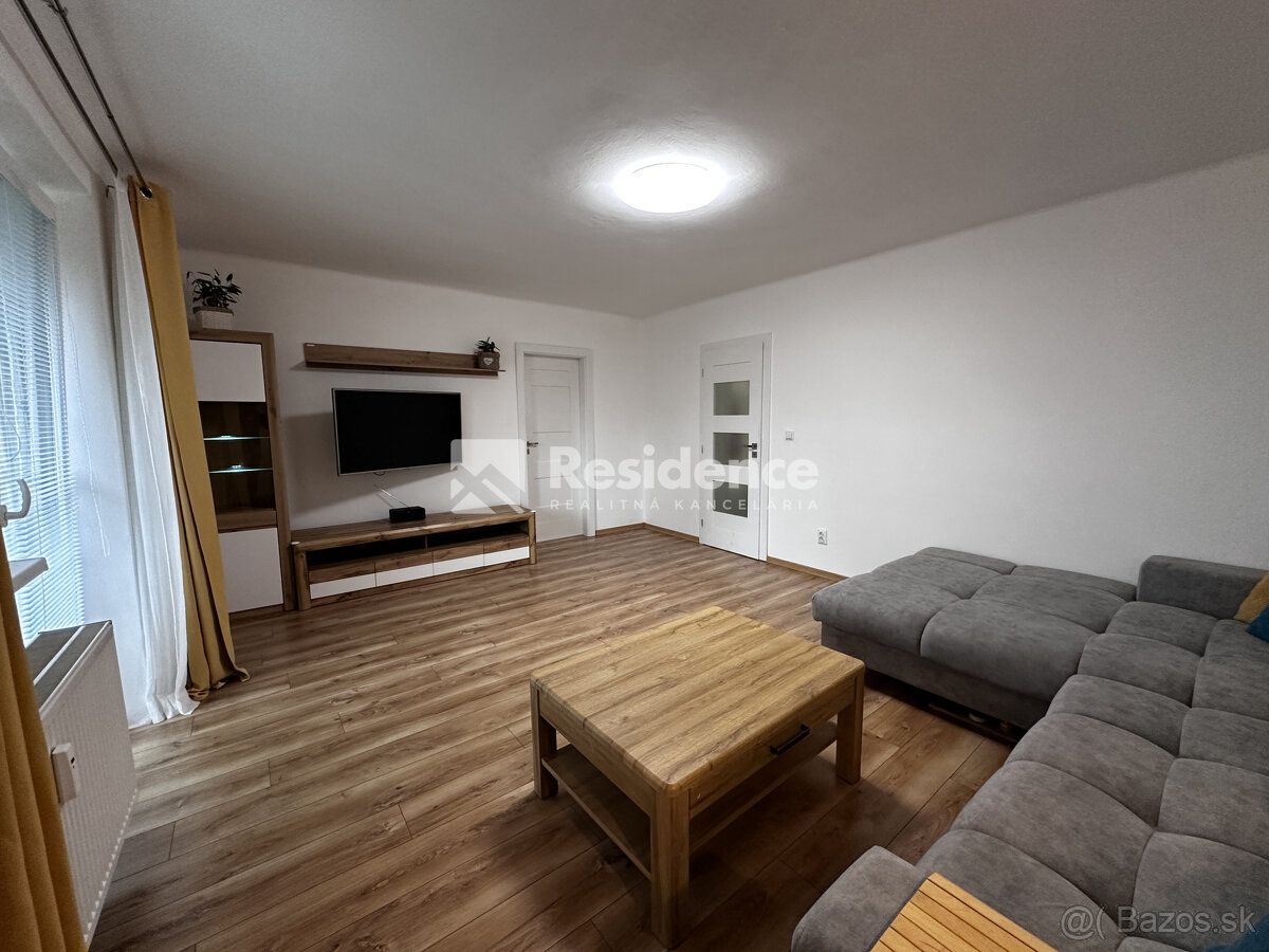 Moderný a priestranný 2-izbový byt v centre so zariadením