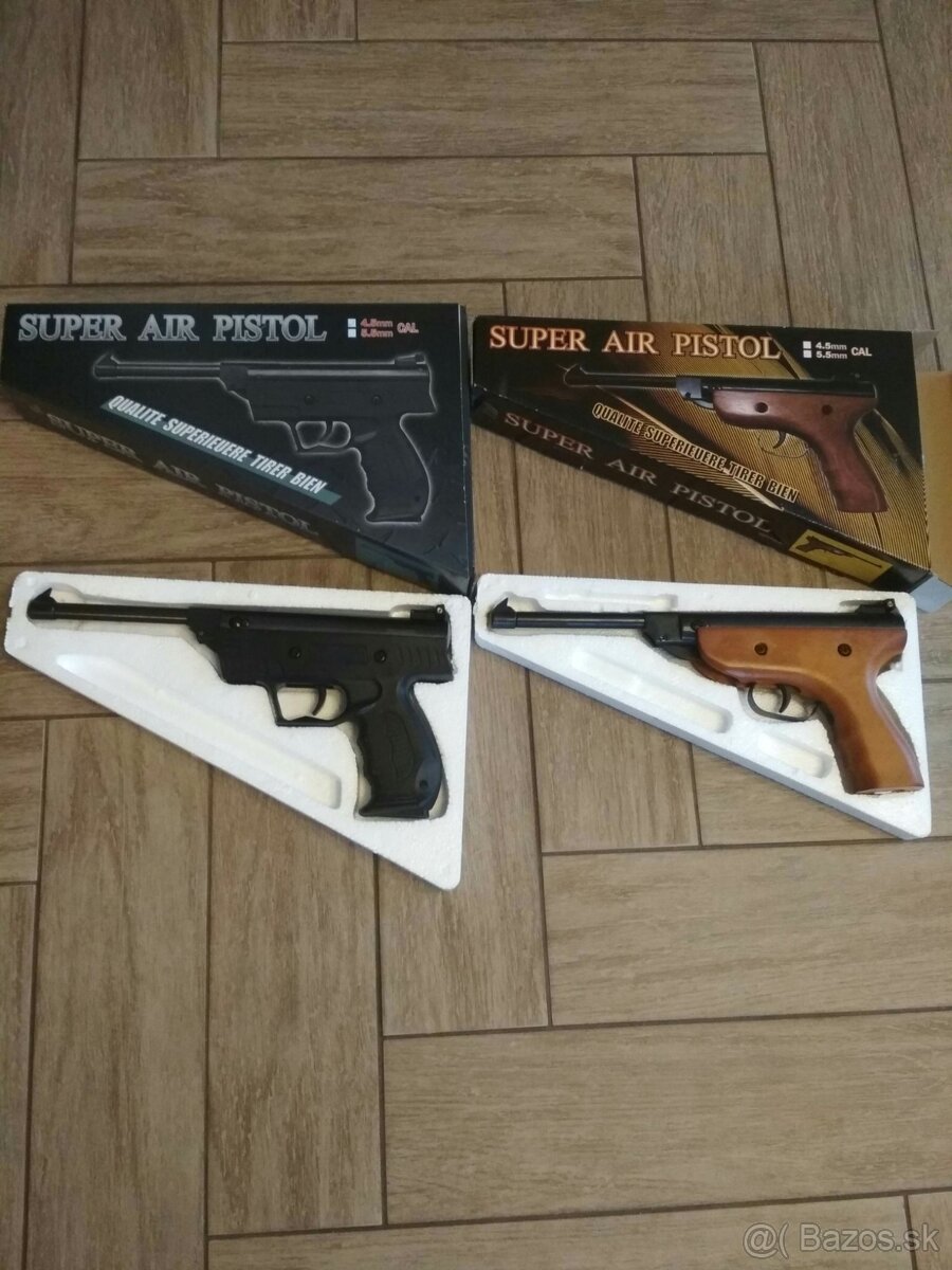 Vzduchová lámacia pištoľ vzduchovka Kandar , kal.4,5aj 5,5mm