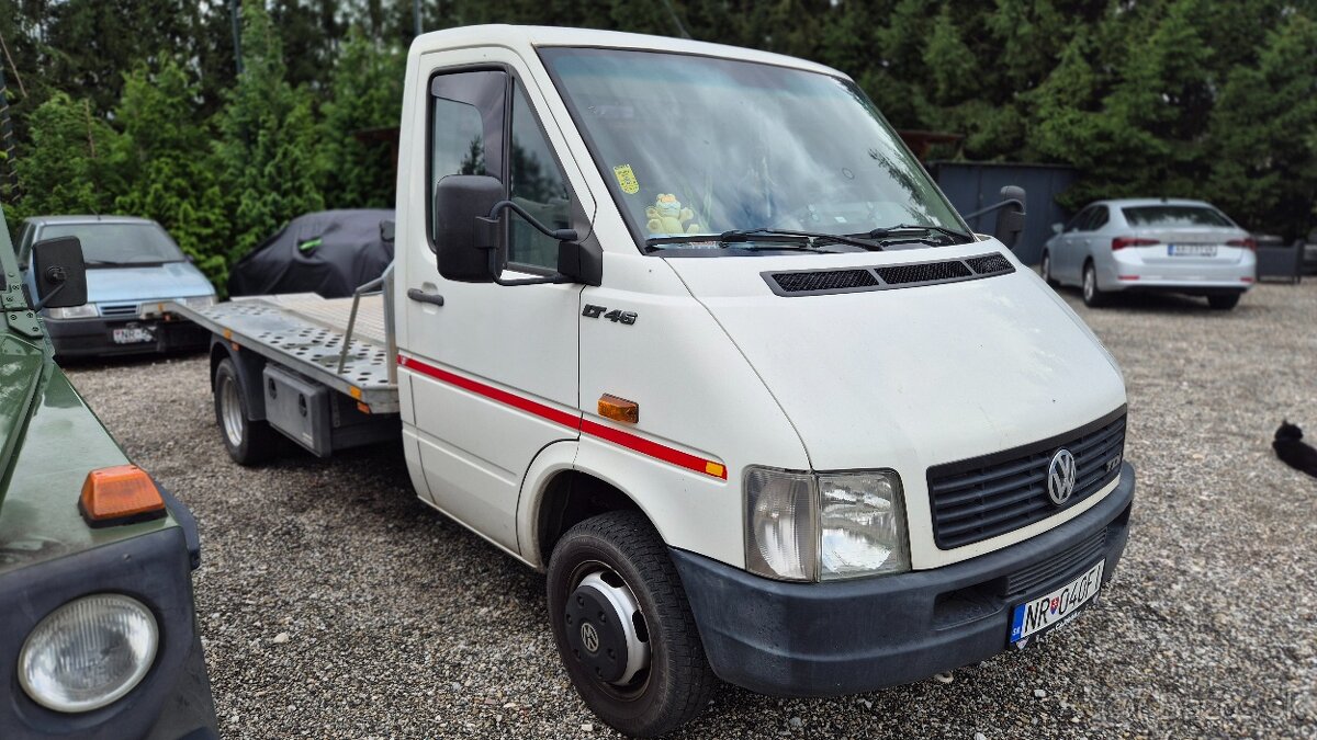 Odťahovka VW LT 46 2.5TDi-klíma-webasto-tempomat-