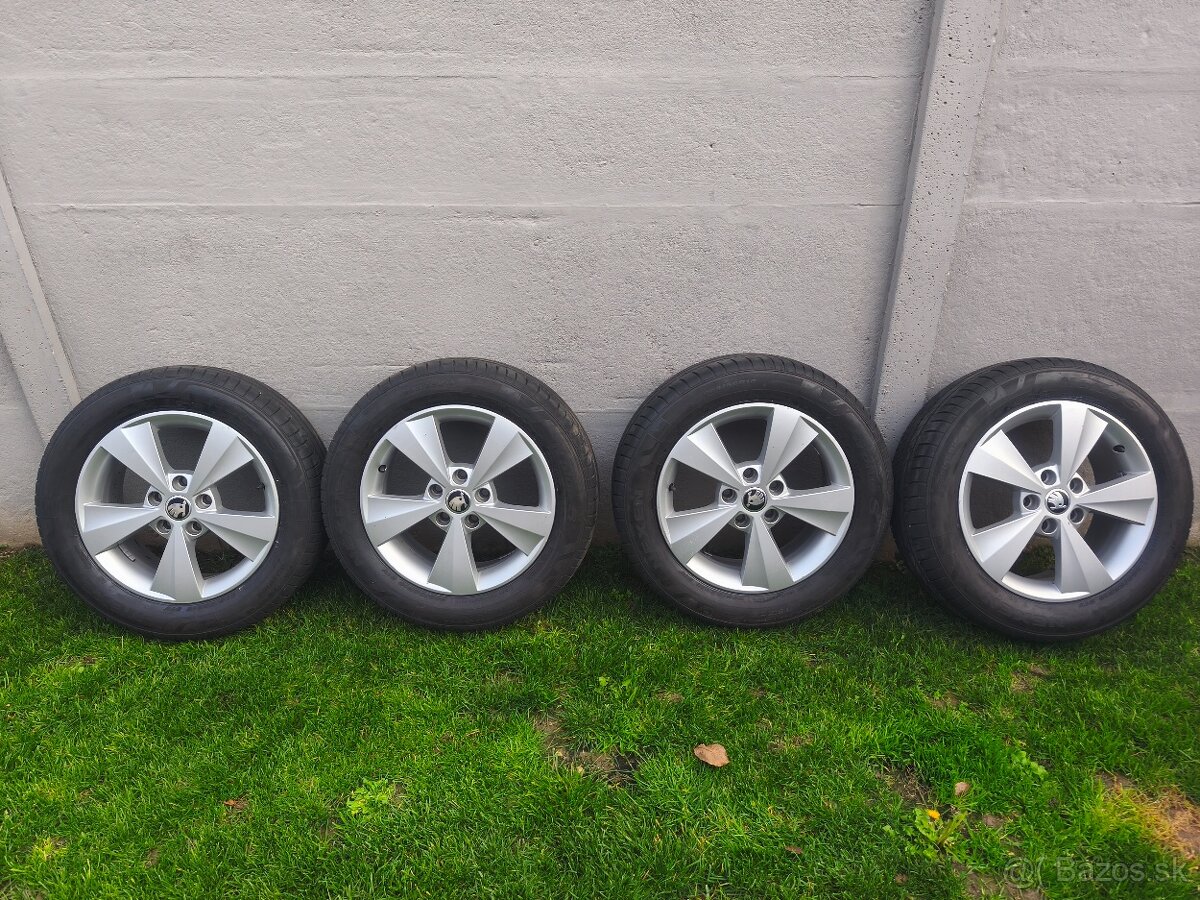 Kolesá na škodu Octavia 205 -55R-16 ET-46