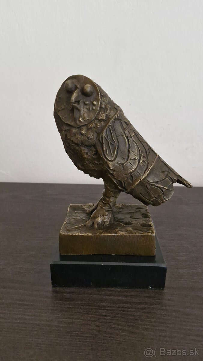 Pablo Picasso - Sova - bronz